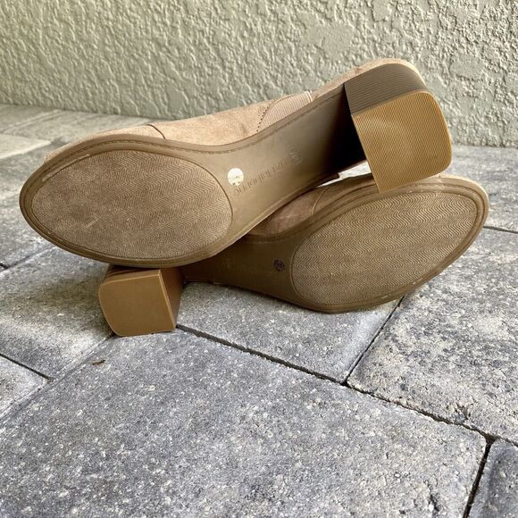 Liz Claiborne Women's Portage Slingback Buckle Dress Sandals Block Heel Size 10 - Picture 9 of 11